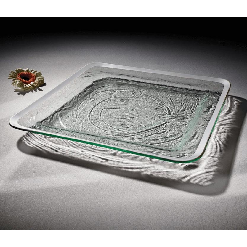 Roman Antique Large Square Tray - Zinnias Gift Boutique