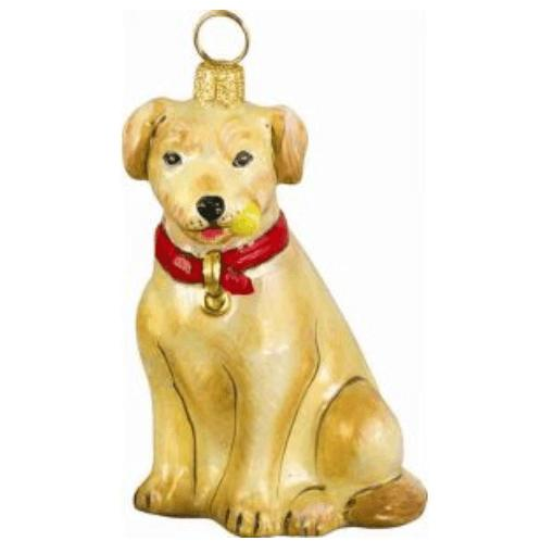 Lab Yellow with Tennis Ball - Zinnias Gift Boutique