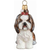 Shih Tzu Sitting with Top Knot Brown and White - Zinnias Gift Boutique