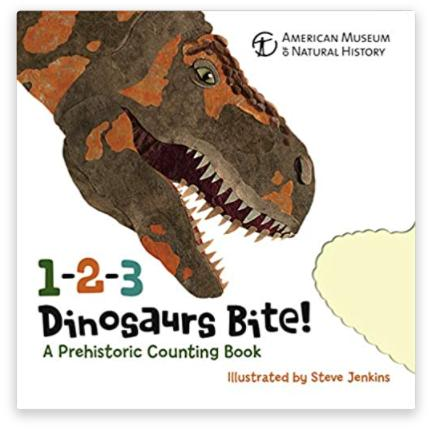 123 Dinosaurs Bite - Zinnias Gift Boutique