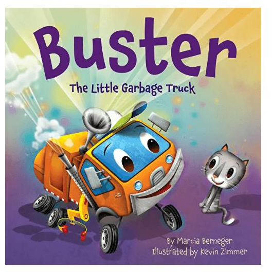 Buster The Little Garbage Truck - Zinnias Gift Boutique
