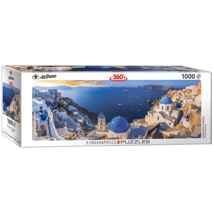 Santorini, Greece Puzzle - Zinnias Gift Boutique