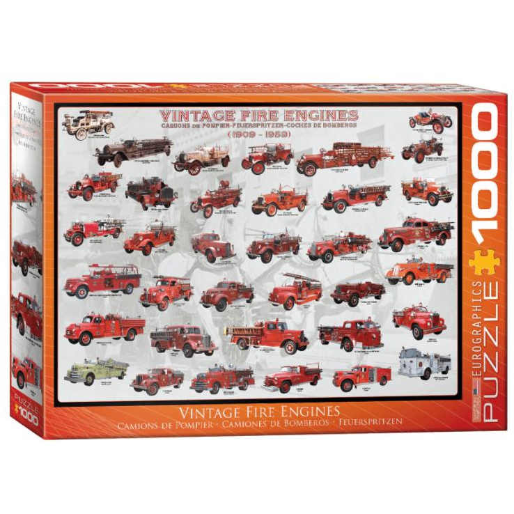 Vintage Fire Engines - Zinnias Gift Boutique