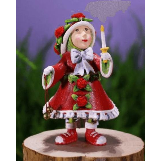 Patience Brewster Dash Away Donna&#39;s Elf Mini Ornament - Zinnias Gift Boutique