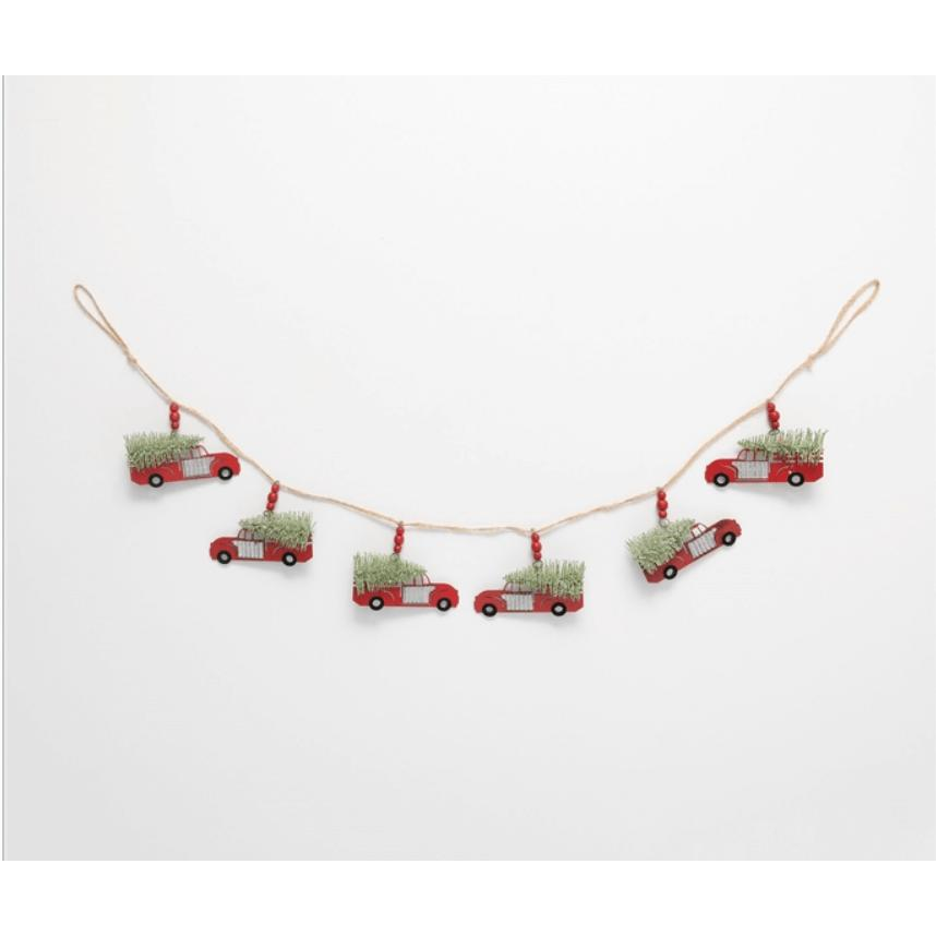 Truck Garland Pack of 5 - Zinnias Gift Boutique