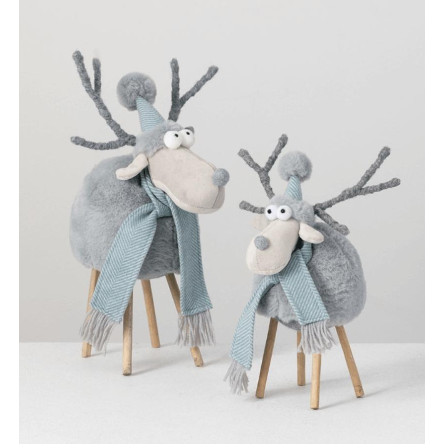 Standing Moose set of 2 - Zinnias Gift Boutique
