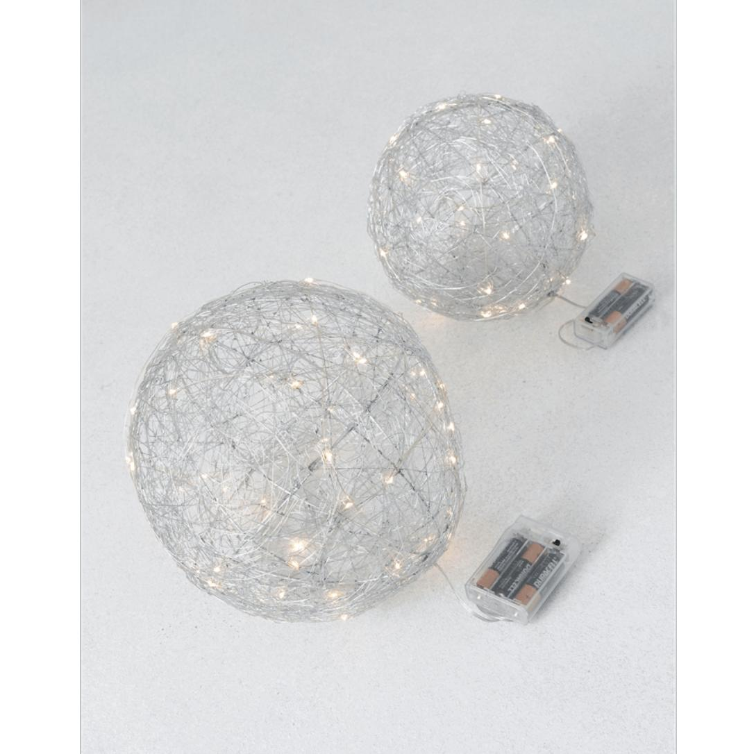 LED Ball Set of 2 - Zinnias Gift Boutique