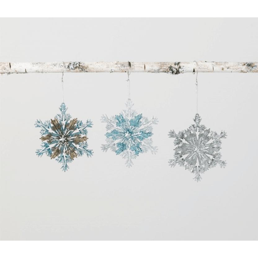 Snowflake Ornament - Zinnias Gift Boutique