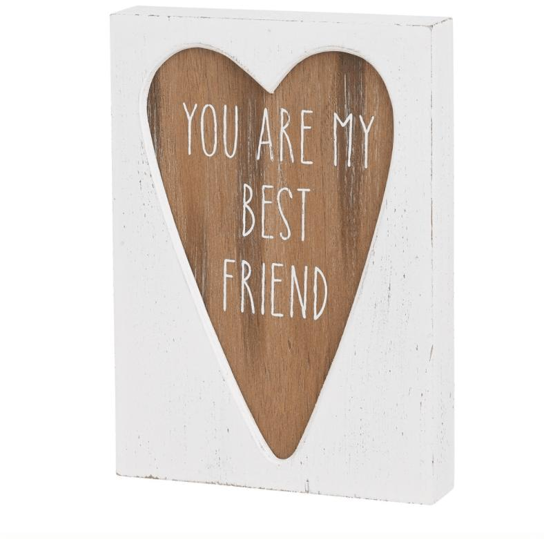Best Friend Sign - Zinnias Gift Boutique