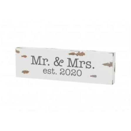Mr. & Mrs. - Zinnias Gift Boutique