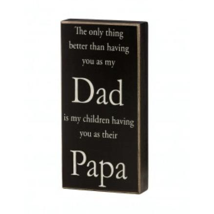 Dad Sign - Zinnias Gift Boutique