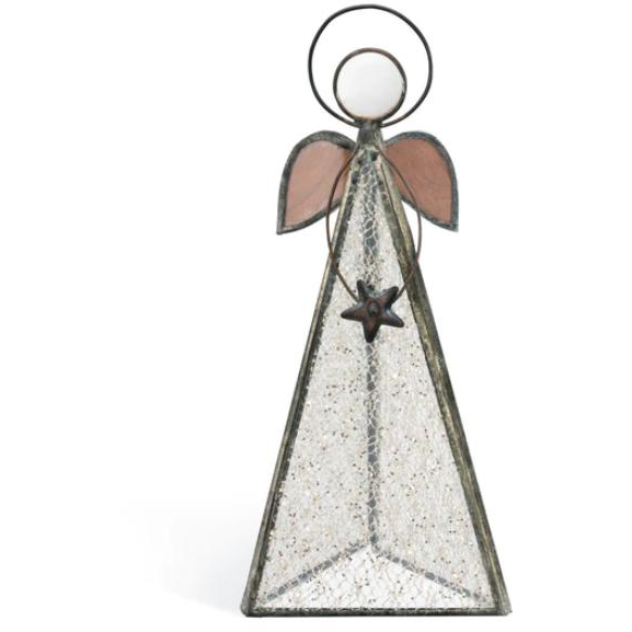 Large Glass Angel - Zinnias Gift Boutique