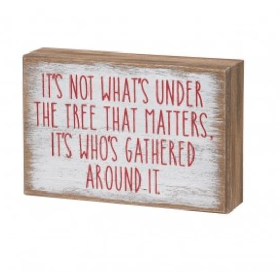 It's Not What's Under The Tree - Zinnias Gift Boutique