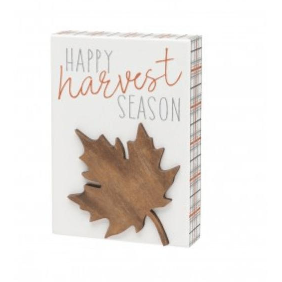 Happy Harvest Sign - Zinnias Gift Boutique