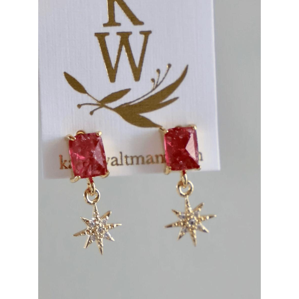 Magenta Earrings - Zinnias Gift Boutique