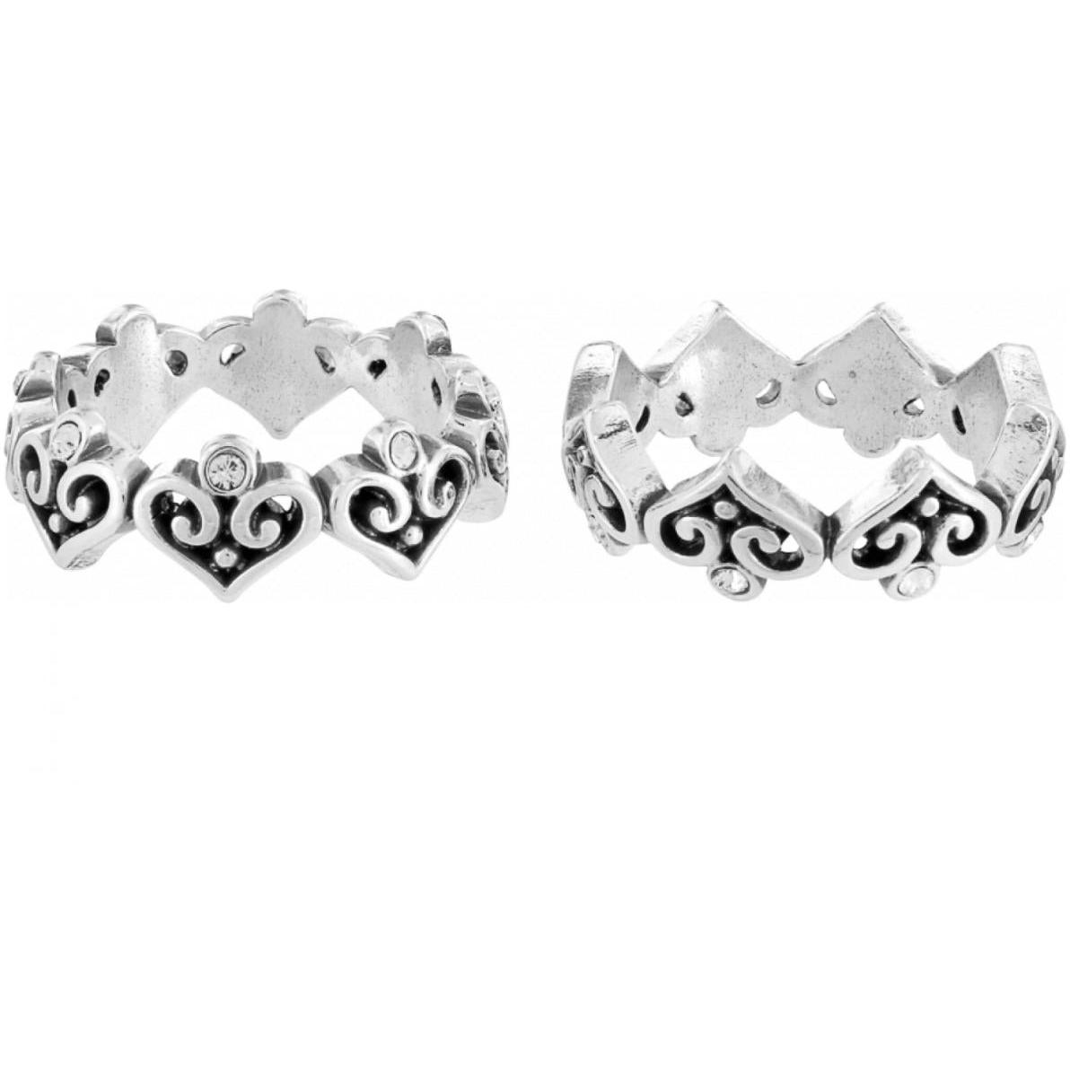 Alcazar Heart Ring - Zinnias Gift Boutique