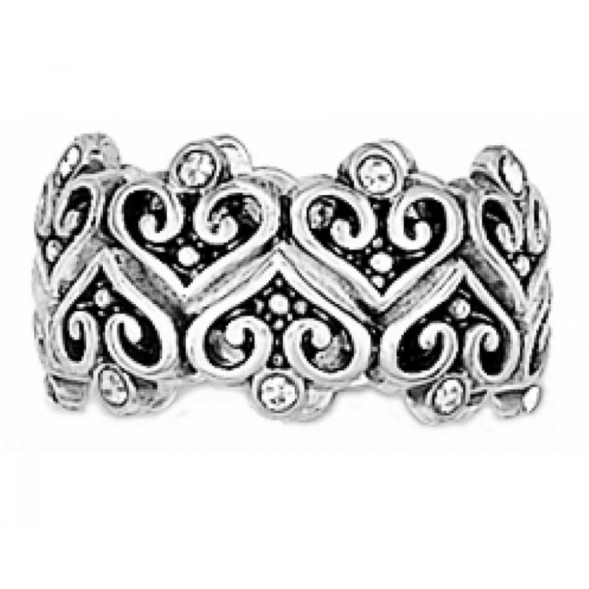 Alcazar Heart Ring - Zinnias Gift Boutique