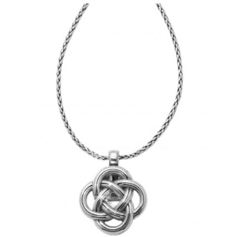 Interlok Badge Clip Necklace - Zinnias Gift Boutique