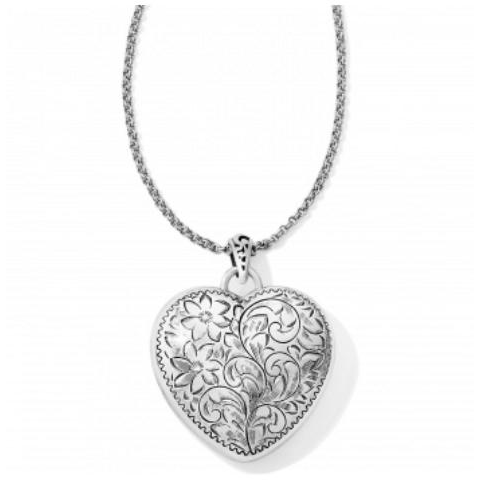 Timeless Heart Convertible Locket Necklace - Zinnias Gift Boutique