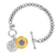 Ferrara Two Tone Toggle Bracelet - Zinnias Gift Boutique