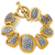 Ferrara Artisan Two Tone Bracelet - Zinnias Gift Boutique