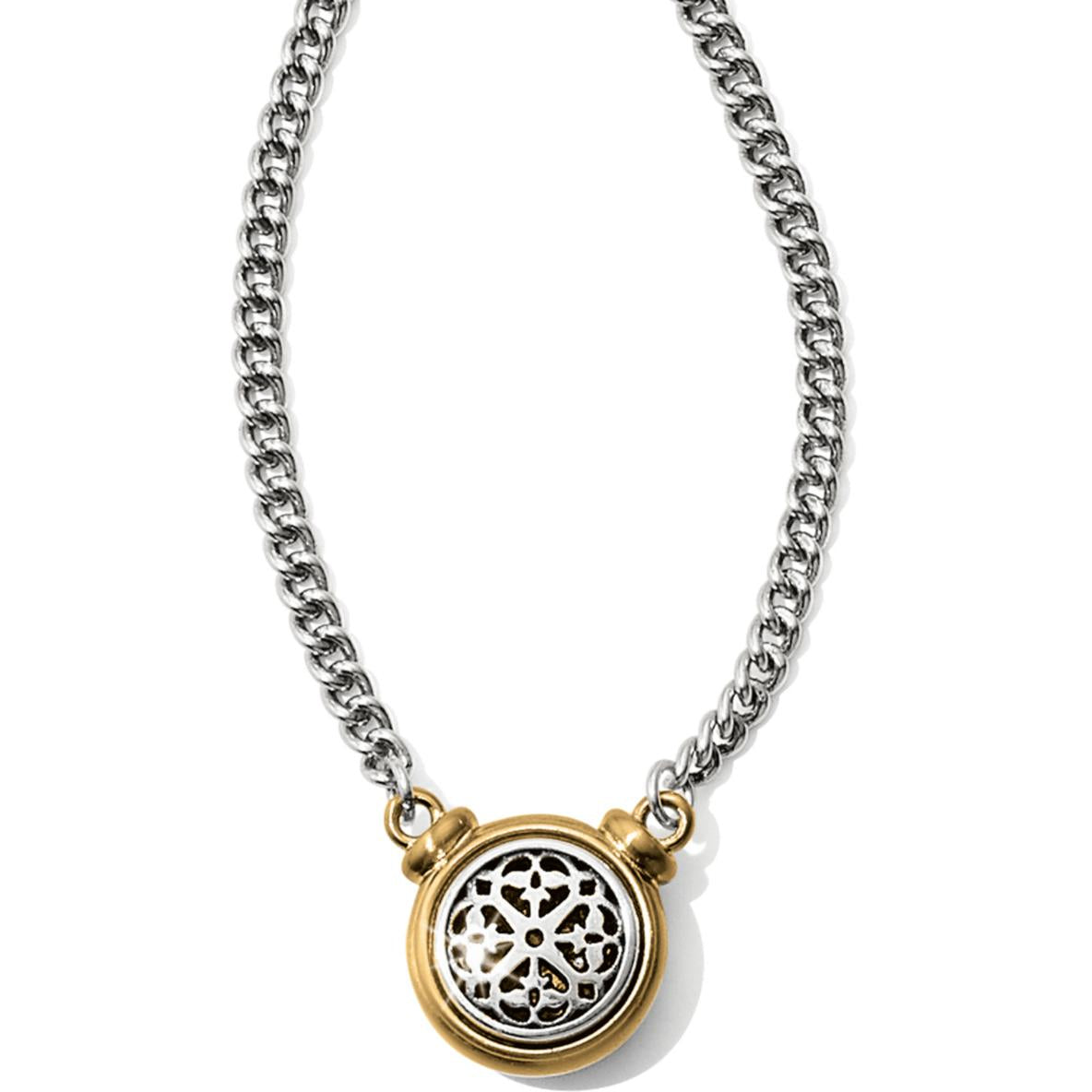 Two Tone Diamond Chain Necklace - Safian & Rudolph Jewelers