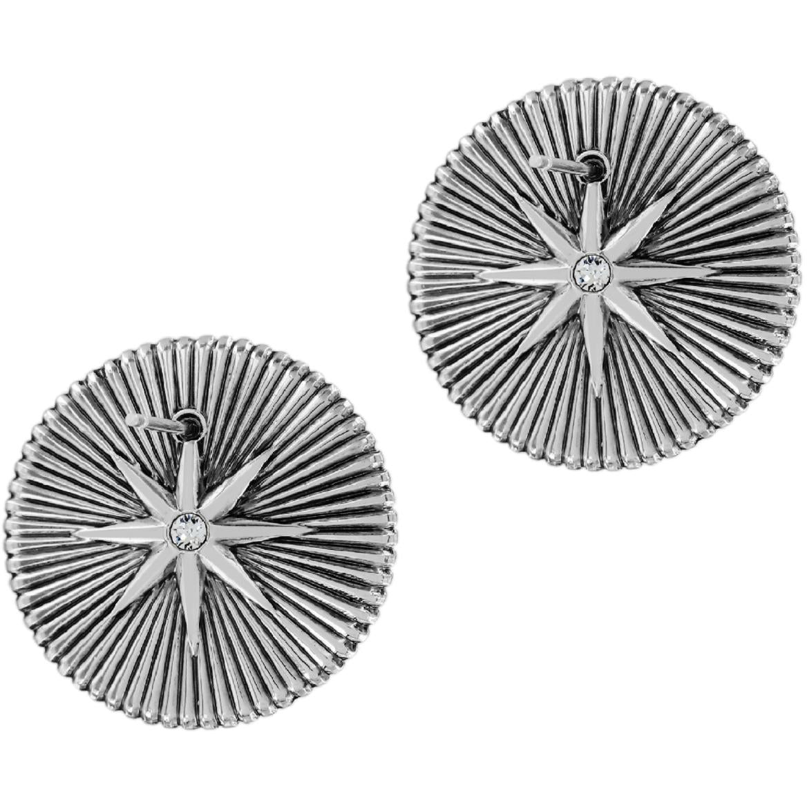 Halo Rays Round Post Earrings - Zinnias Gift Boutique