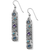 Halo Rays Bar French Wire Earrings - Zinnias Gift Boutique