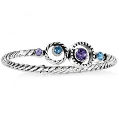 Halo Hinged Bangle - Zinnias Gift Boutique