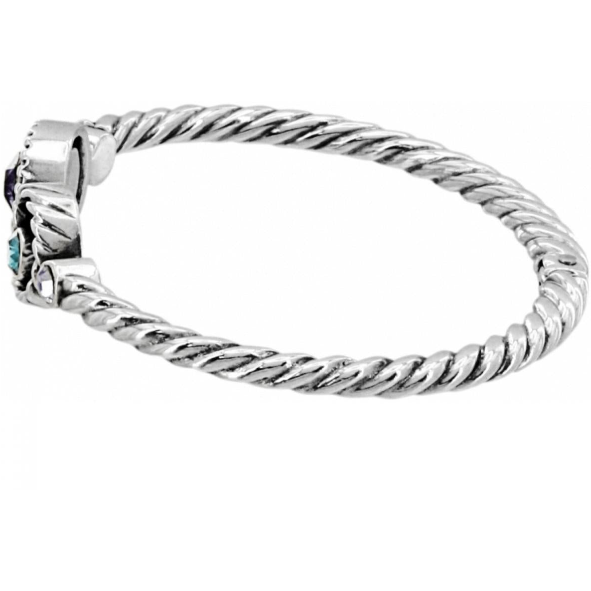 Halo Hinged Bangle - Zinnias Gift Boutique