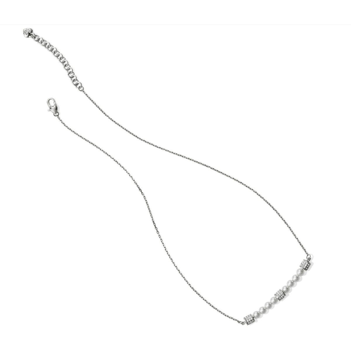 Meridian Petite Pearl Bar Necklace - Zinnias Gift Boutique