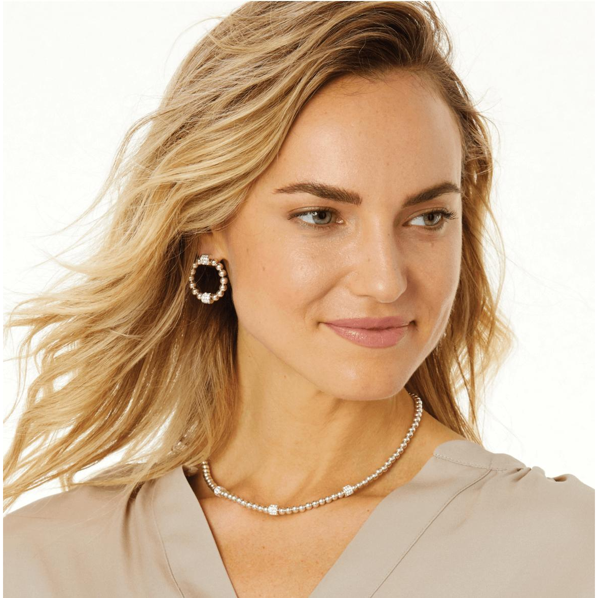 Meridian Petite Beads Station Necklace - Zinnias Gift Boutique