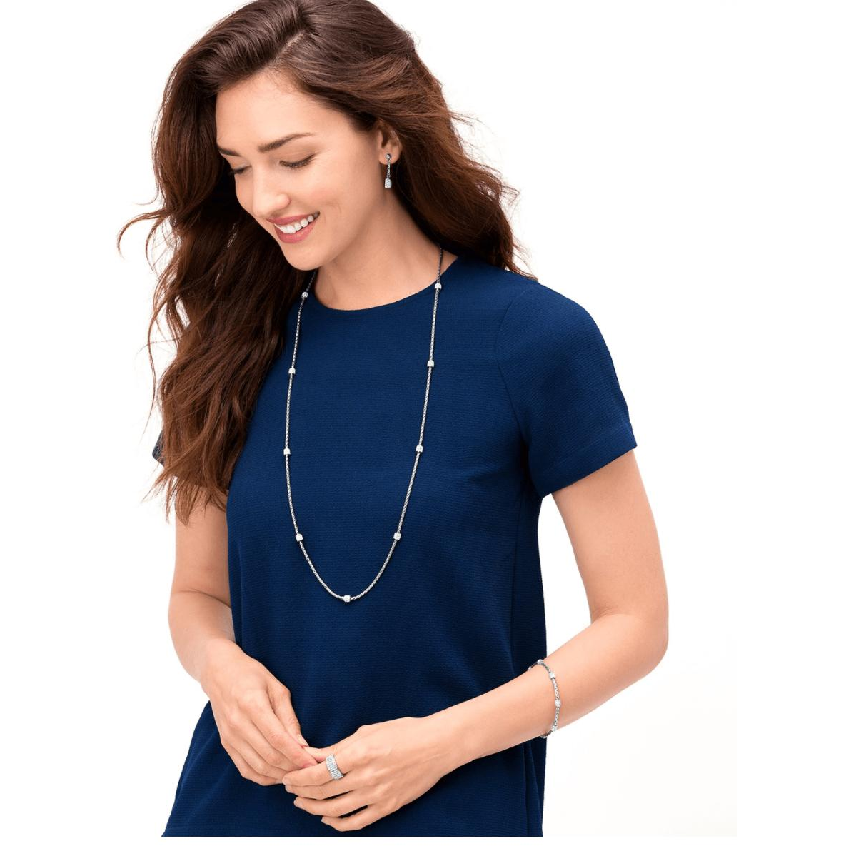 Meridian Petite Long Necklace - Zinnias Gift Boutique