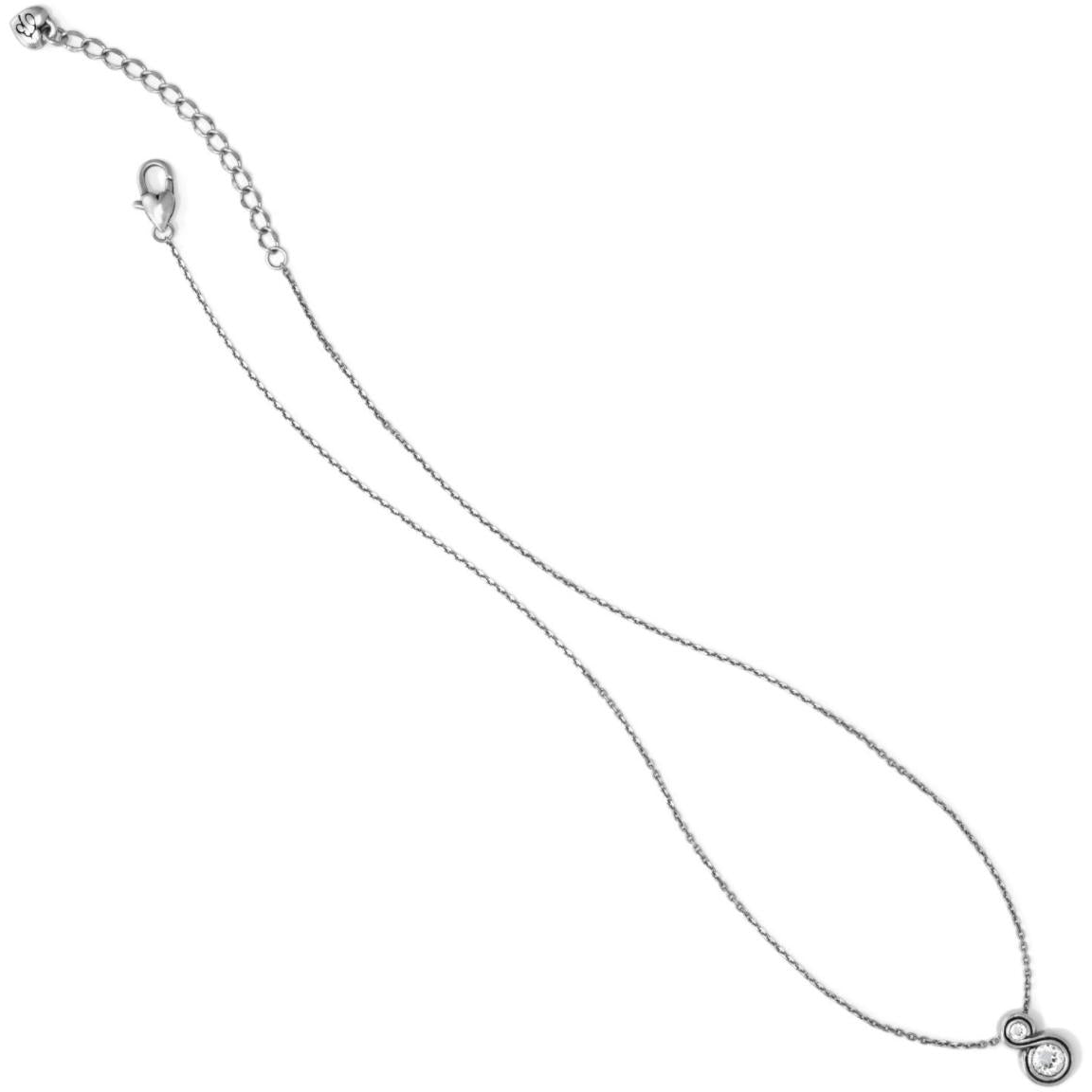 Infinity Sparkle Petite Necklace - Zinnias Gift Boutique