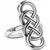 Interlok Braid Ring - Zinnias Gift Boutique