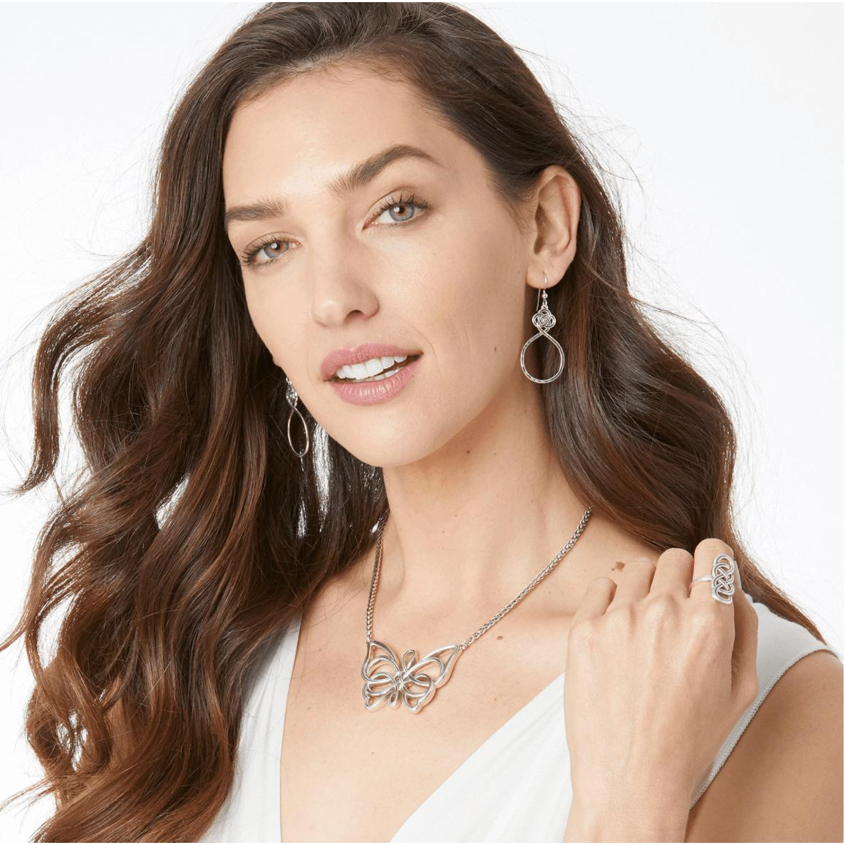 Interlok Braid Ring - Zinnias Gift Boutique