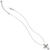 Interlok Petite Cross Necklace - Zinnias Gift Boutique
