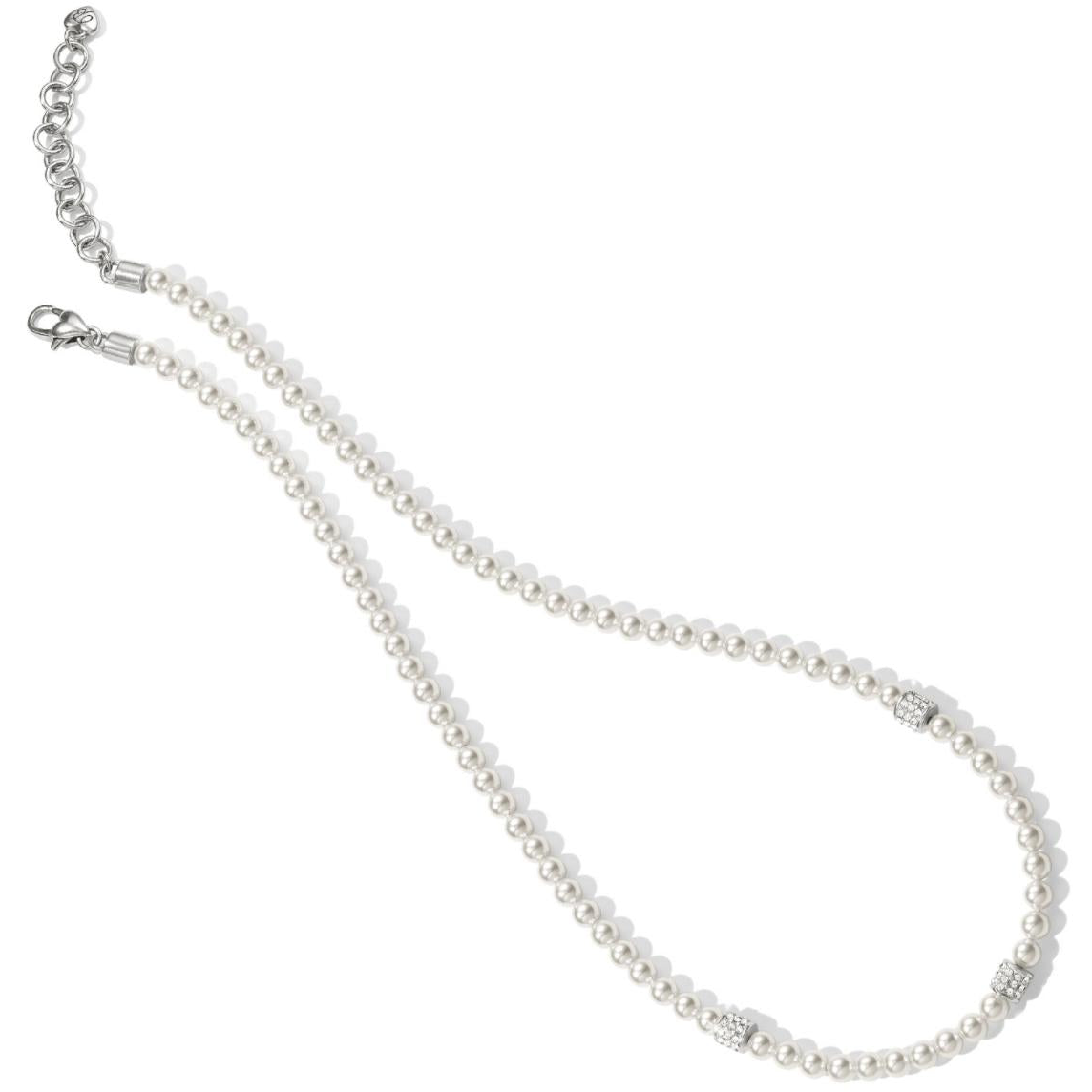 Meridian Petite Pearl Station Necklace - Zinnias Gift Boutique