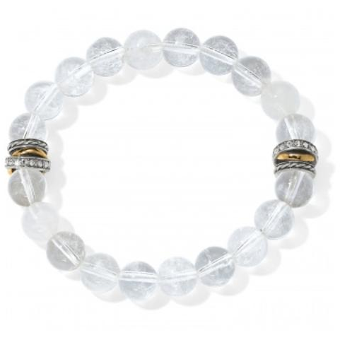 Neptune&#39;s Rings Crystal Stretch Bracelet - Zinnias Gift Boutique