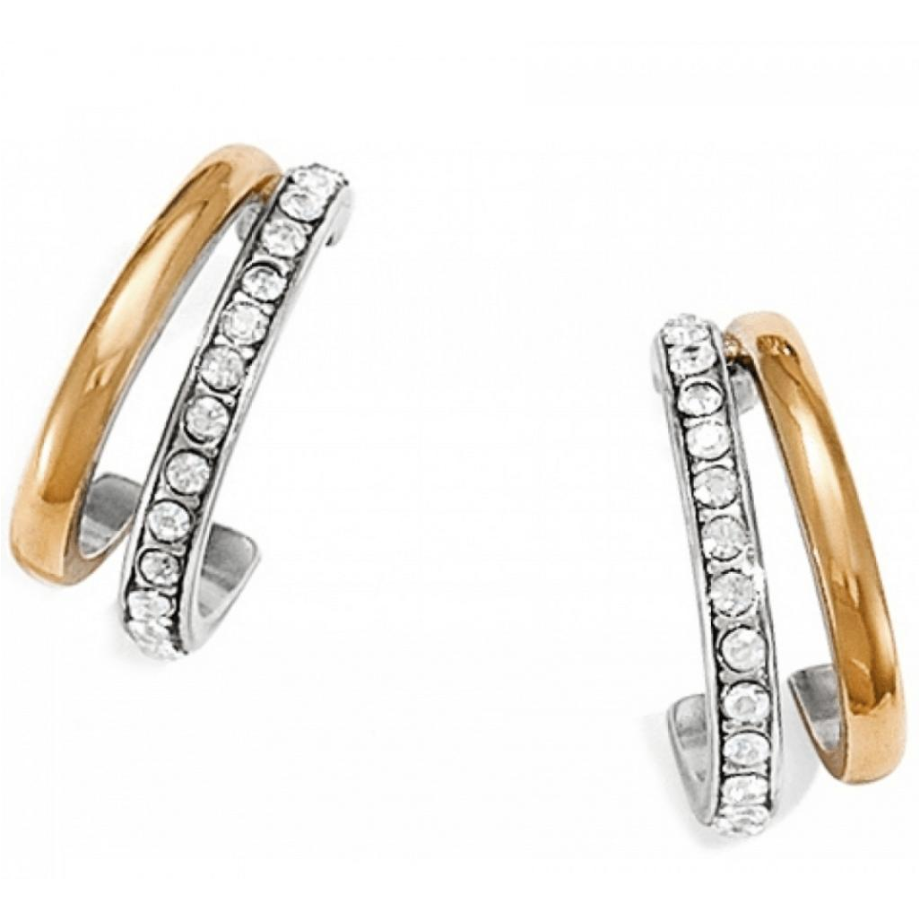 Neptune's Rings Post Hoop Earrings - Zinnias Gift Boutique