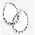 Pebble Oval Hoop Earrings - Zinnias Gift Boutique