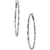 Pebble Large Oval Hoop Earrings - Zinnias Gift Boutique