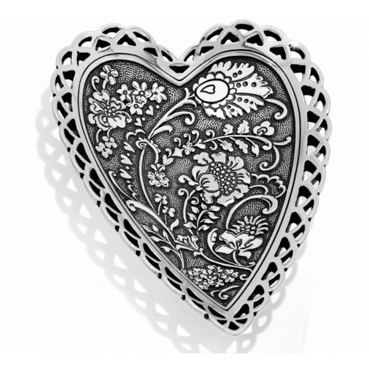 Garden Heart Trinket Tray - Zinnias Gift Boutique