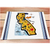 California Map Kitchen-Tea Towel - Zinnias Gift Boutique