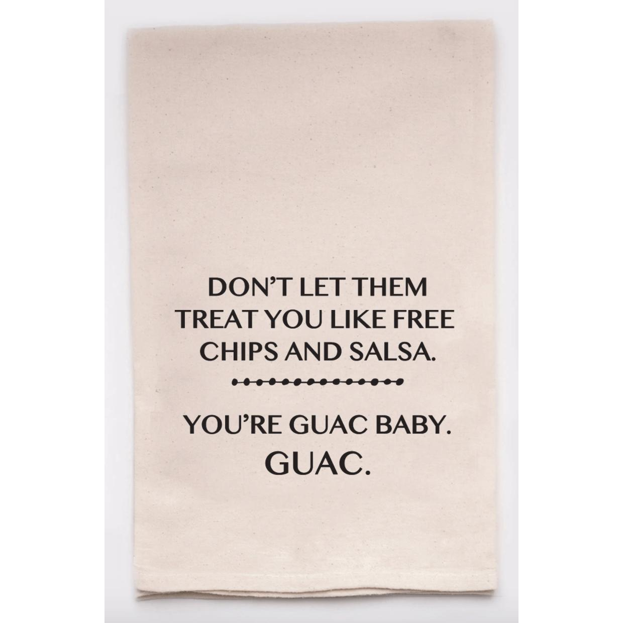 Guac Baby Tea Towel - Zinnias Gift Boutique