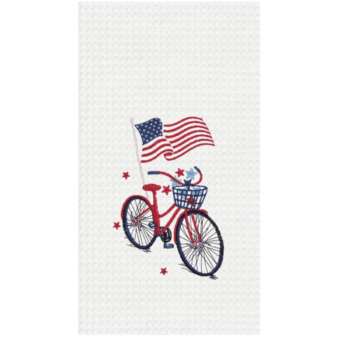 Patriotic Bike Towel - Zinnias Gift Boutique