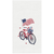 Patriotic Bike Towel - Zinnias Gift Boutique