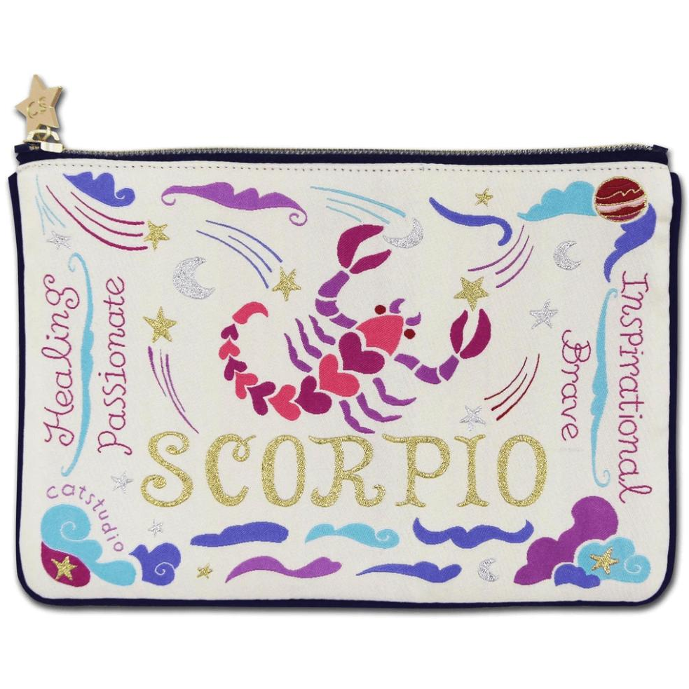 Scorpio Astrology Zip Pouch - Zinnias Gift Boutique