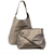 Molly Slouchy Hobo Handbag - Pewter - Zinnias Gift Boutique