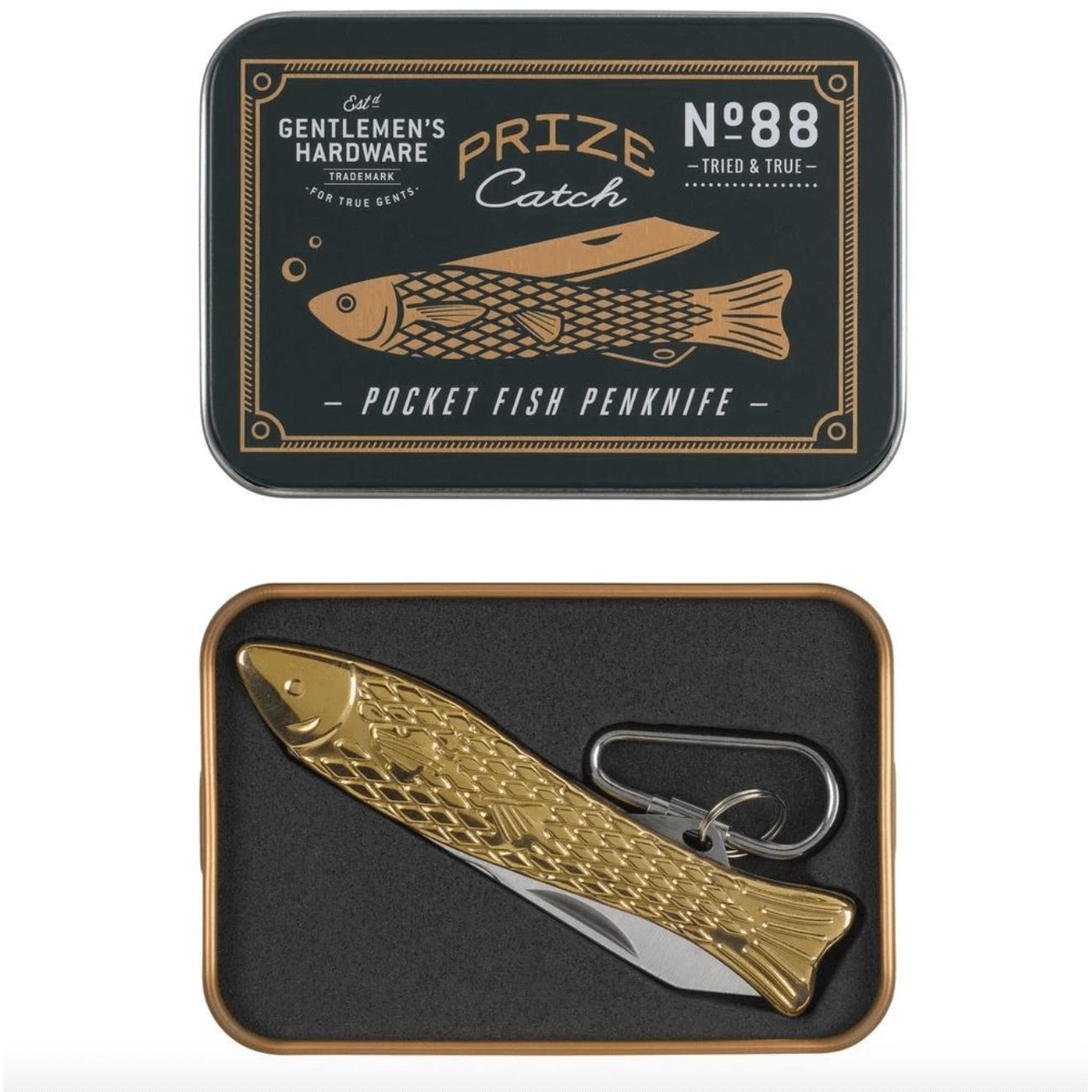 Gentlemen&#39;s Hardware Fish Pen Knife - Zinnias Gift Boutique